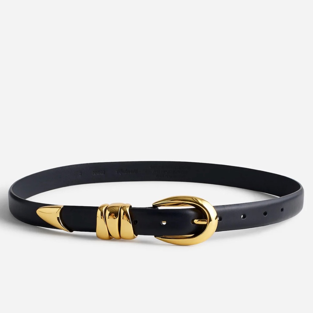 Madewell Triple Metal Keeper Belt